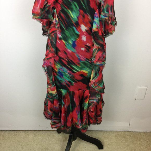 Jason Wu Multicolor Halter Dress - Picture 6 of 16